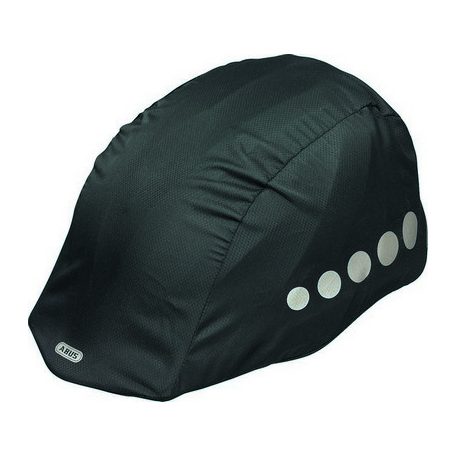 ABUS Lumino biztonsági fényvisszaverős sisak esővédő Raincap, unisex, fekete