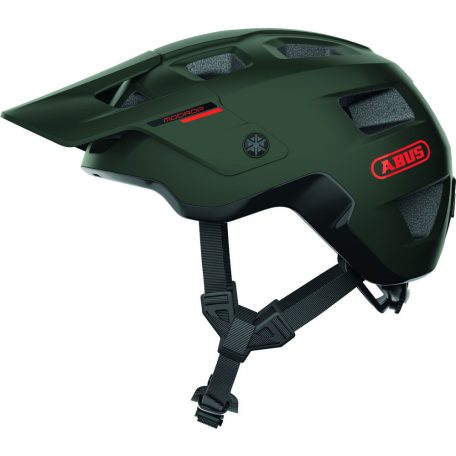 ABUS kerékpáros sport sisak MoDrop, In-Mold, pine green, L (57-61 cm)