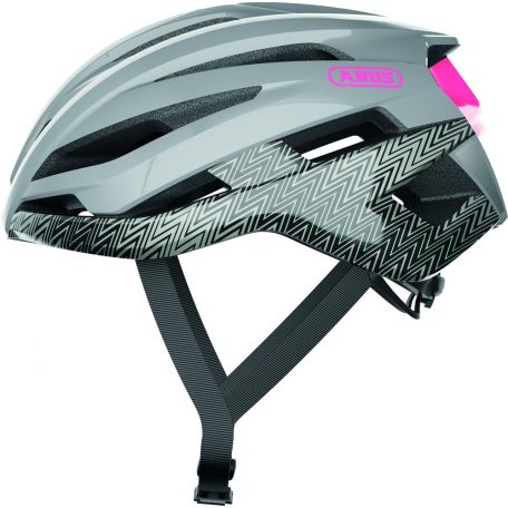 ABUS kerékpáros sport sisak StormChaser, In-Mold, zigzag grey, M (52-58 cm)