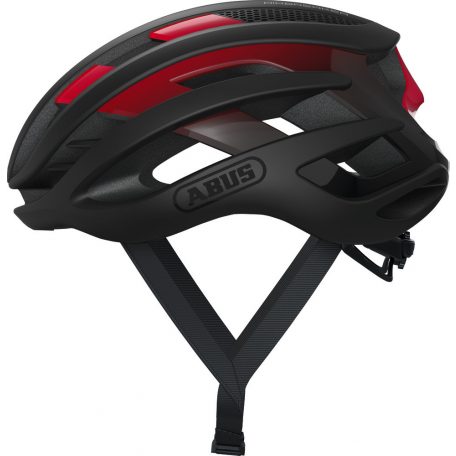 ABUS kerékpáros sport sisak AirBreaker, In-Mold, black red, S (51-55 cm)