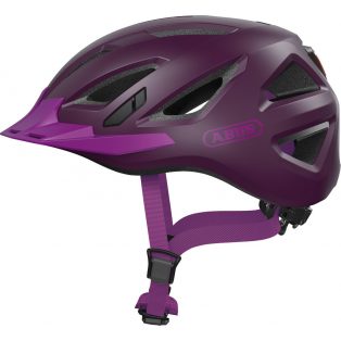   ABUS kerékpáros városi sisak Urban-I 3.0, In-Mold, core purple, S (51-55 cm)