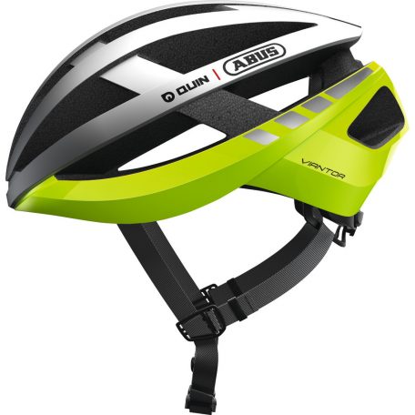 ABUS kerékpáros sport sisak Viantor QUIN, In-Mold, neon yellow, M (54-58 cm)