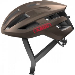   ABUS kerékpáros sport sisak Powerdome ACE, In-Mold, verseny sapkával, metallic copper, L (57-61 cm)