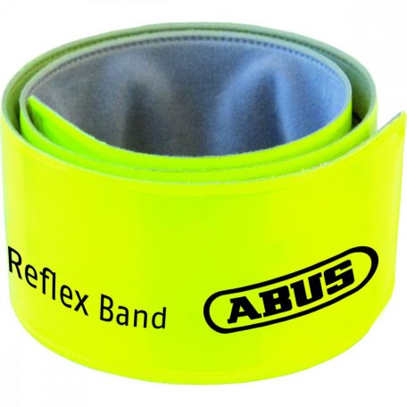 ABUS Lumino biztonsági fényvisszaverős szalag Reflex Band, csuklóra vagy nadrág szárára, neon sárga