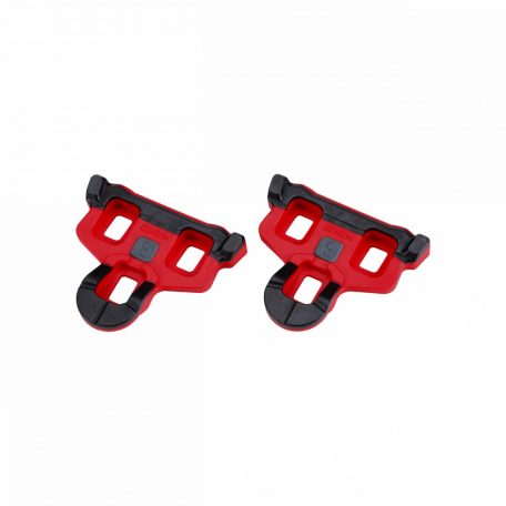 BBB Cycling kerékpáros pedálstopli BPD-06A PowerClip, SPD-SL kompatibilis, 6 fokos, piros