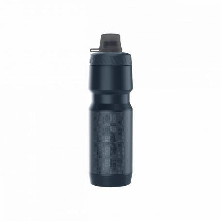 BBB Cycling kerékpáros kulacs BWB-16 AutoTank Mudcap XL, 750ml, auto szeleppel, kupakkal, BPA mentes, mosogatógépben is mosható, fekete