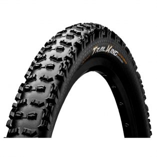   Continental MTB kerékpáros külső gumi 55-584 Trail King 2.2 ProTection Apex 27,5x2,2 fekete/fekete, hajtogathatós