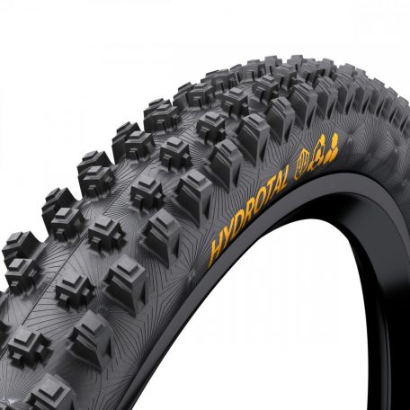 Continental MTB kerékpáros külső gumi 60-584 Hydrotal Downhill SuperSoft 27,5x2,4 fekete/fekete hajtogathatós Skin