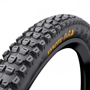   Continental MTB kerékpáros külső gumi 60-584 Xynotal Enduro Soft 27,5x2,4 fekete/fekete hajtogathatós Skin