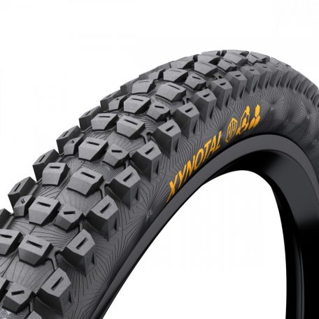 Continental MTB kerékpáros külső gumi 60-584 Xynotal Enduro Soft 27,5x2,4 fekete/fekete hajtogathatós Skin