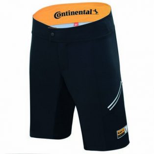 Continental kerékpáros rövid MTB nadrág fekete/sárga S