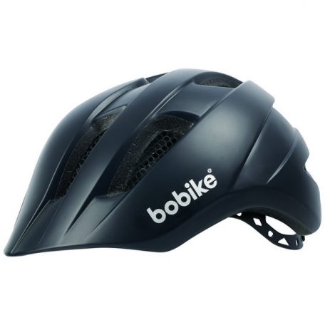 Bobike kerékpáros gyerek sisak EXCLUSIVE PLUS, In-Mold, városi szürke/fekete, S (52-56 cm)