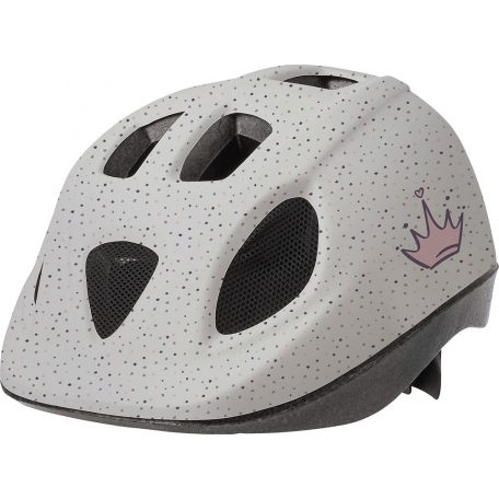 Polisport kerékpáros gyerek sisak Crown lila/mintás, XS (46-53 cm)