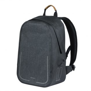   Basil egyoldalas táska és hátizsák Urban Dry Backpack, Hook ON, charcoal fekete