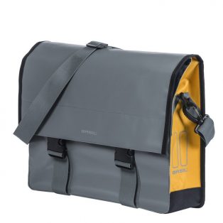   Basil egyoldalas táska Urban Load Messenger Bag, Hook ON, szürke/arany