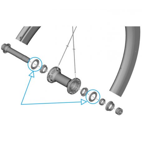 	SHIMANO WH-R9270-C50-TU-F SEAL RING